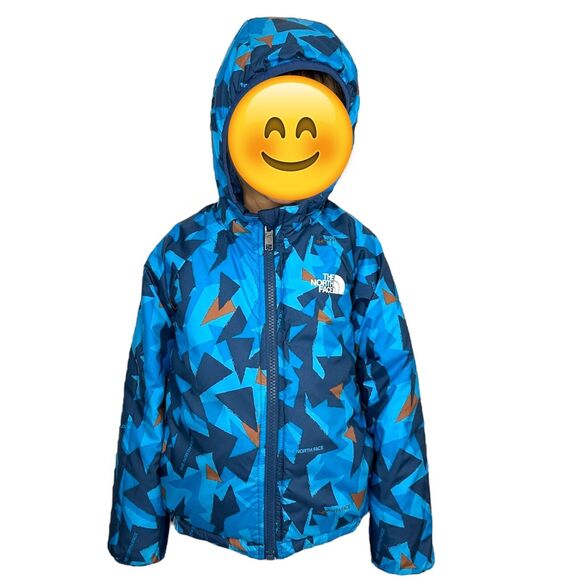 THE NORTH FACE Kids' Reversible Mount Chimbo Full Zip Hooded Jacket 4T - Picture 1 of 6